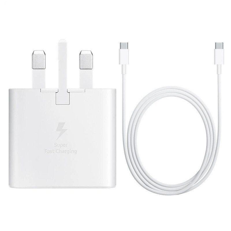 شارژر دیواری 35 وات دو پورت مدل BEST به همراه کابل تبدیل USB-C
