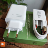 شارژر دیواری مدل 33وات توربو به همراه تبدیل USB-C
