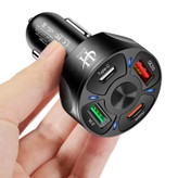 شارژر فندکی 20 وات هارمن مدل CX-2U+2PD QC3FAST