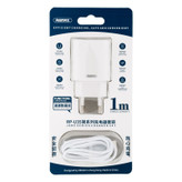 شارژ دیواری ریمکس مدل RP-U35 به همراه کابل تبدیل USB-C
