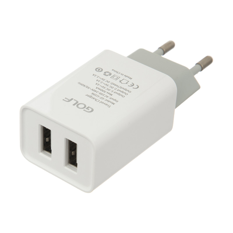 شارژر دیواری گلف مدل GF-U206