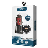 شارژر فندکی 66 وات ویکو مدل WE-23