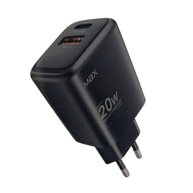 شارژر دیواری 18 وات مکس مدل X2