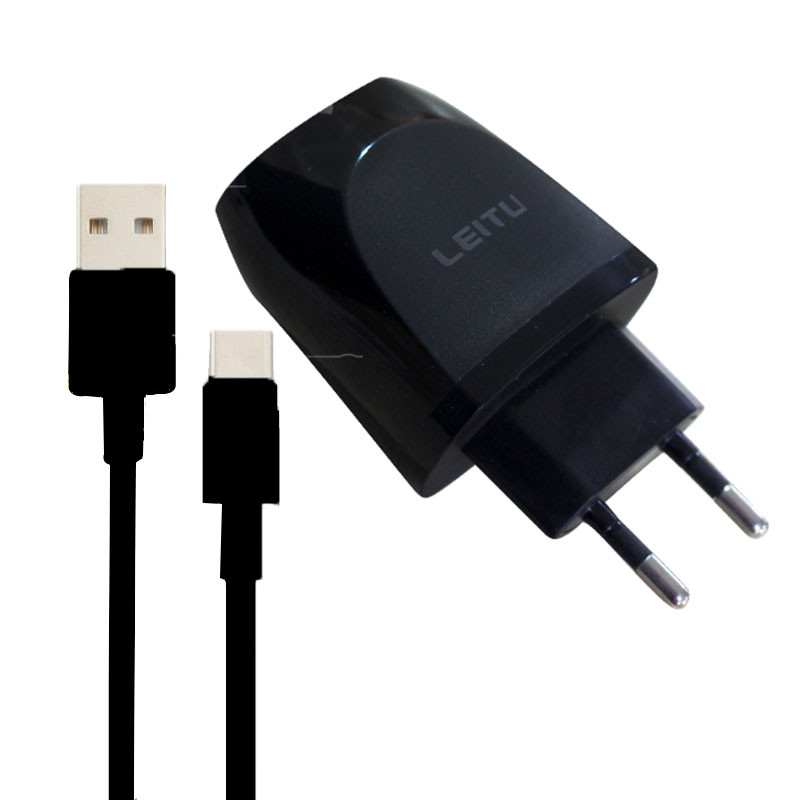 شارژر دیواری لیتو مدل LH - 19 به همراه کابل تبدیل USB-C