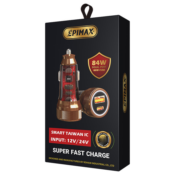 شارژر فندکی 18 وات اپی مکس مدل EA-158