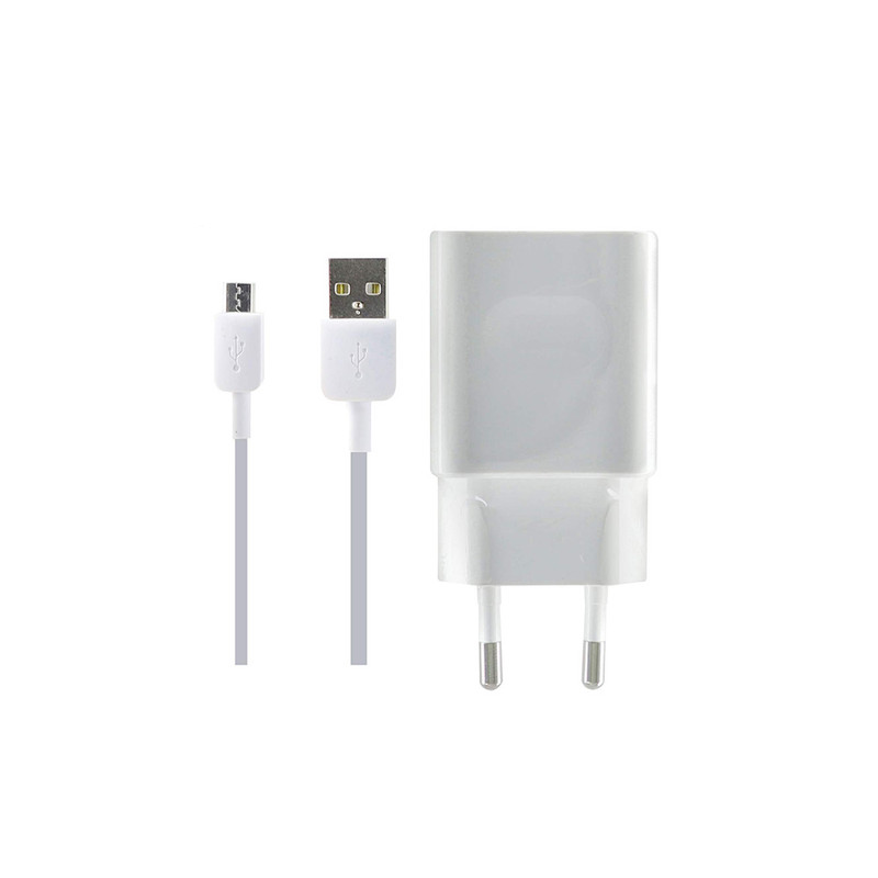 شارژر دیواری مدل HW51 به همراه کابل تبدیل microUSB