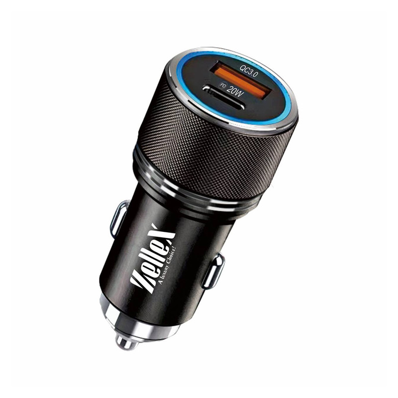 شارژر فندکی 38 وات دو پورت زلکس مدل ZX-4060