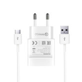 شارژر دیواری هوآوی مدل HW059200 FAST به همراه کابل تبدیل USB-C