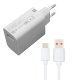 شارژر دیواری مدل MDY-11-EZ به همراه کابل تبدیل USB-C