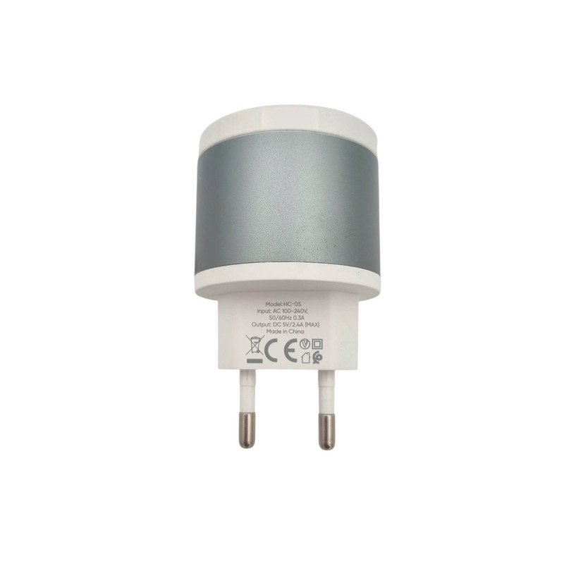 شارژر دیواری 12 وات دو پورت بیوا مدل HC-05