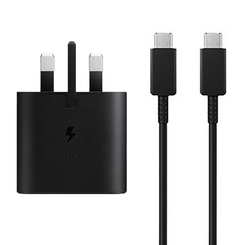 شارژر دیواری مدل EP-TA800 به‌ همراه کابل تبدیل  USB-C