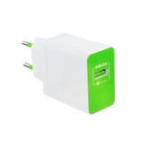 شارژر دیواری جرلکس مدل GA-02F 18W همراه کابل تبدیل microUSB