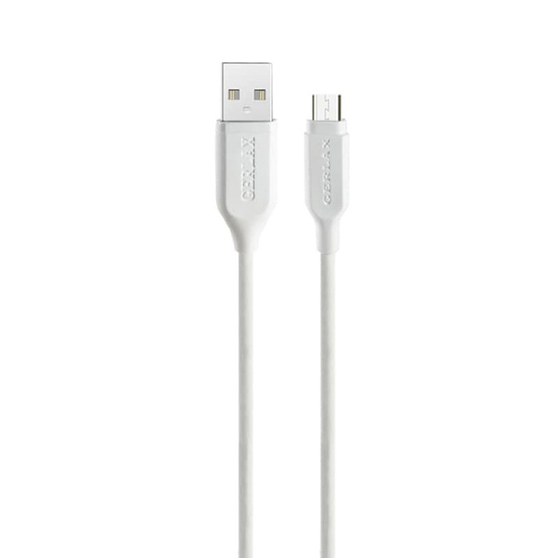 شارژر دیواری جرلکس مدل GA-02F 18W همراه کابل تبدیل microUSB
