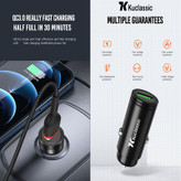 شارژر فندکی 18 وات کوکلاسیک مدل D-20 به همراه کابل تبدیل USB-C