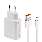 شارژر دیواری کد 33 به همراه کابل تبدیل USB-C