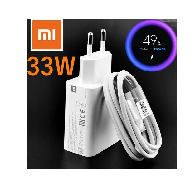 شارژر دیواری کد 33 به همراه کابل تبدیل USB-C