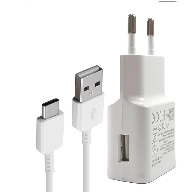 شارژر دیواری 15وات توربو مدل FAST به همراه کابل USB-C
