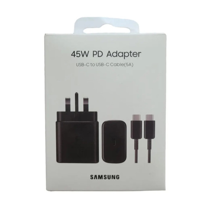 شارژر دیواری 45 وات مدل ep-ta845 nbegae به همراه کابل تبدیل USB-C