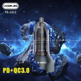 شارژر فندکی 30 وات 2 پورت یس پلاس مدل SUPER FAST PD