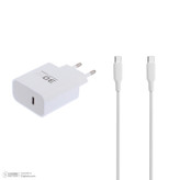 شارژر دیواری 30 وات کانفلون مدل C18C به همراه کابل USB-C