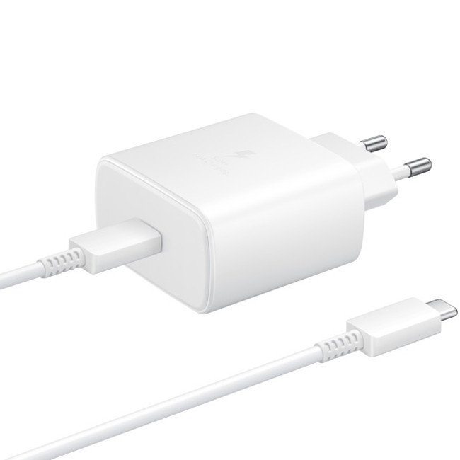 شارژر دیواری مدل EP-TA845XWEGUS به همراه کابل تبدیل USB-C