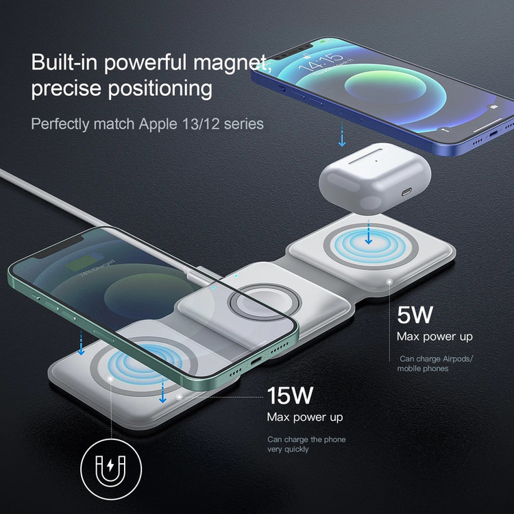 شارژر بی سیم مدل magsafe magnetic
