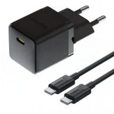 شارژر دیواری 20 وات بیسوس مدل Palm 1C به همراه کابل تبدیل USB-C