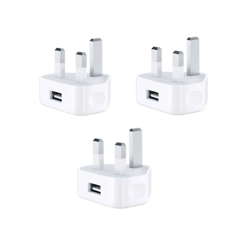 شارژر دیواری 240 ولت مدل AC/DC1000mA  مجوعه سه عددی