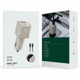شارژر فندکی 60 وات دو پورت گرین لاین مدل GL-CC12