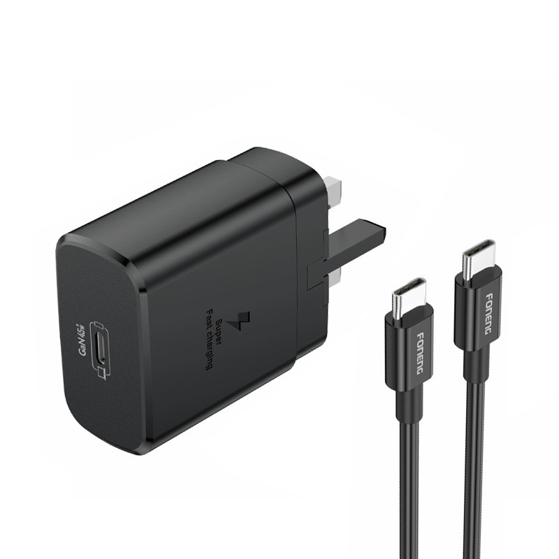شارژر دیواری 45 وات فوننگ مدل EU45 به همراه کابل تبدیل USB-C