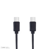 شارژر فندکی 30 وات 2 پورت گرین لاین مدل GNRCC50WBK به همراه کابل USB-C به USB-C به طول 1 متر