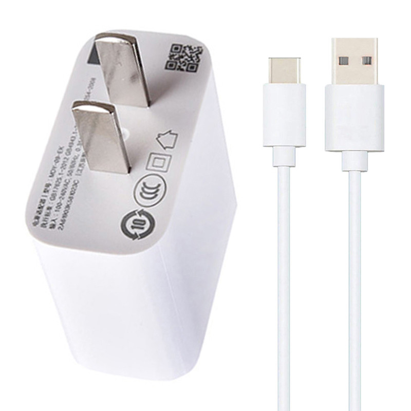 شارژر دیواری  مدل MDY09-EK به همراه کابل تبدیل USB-C