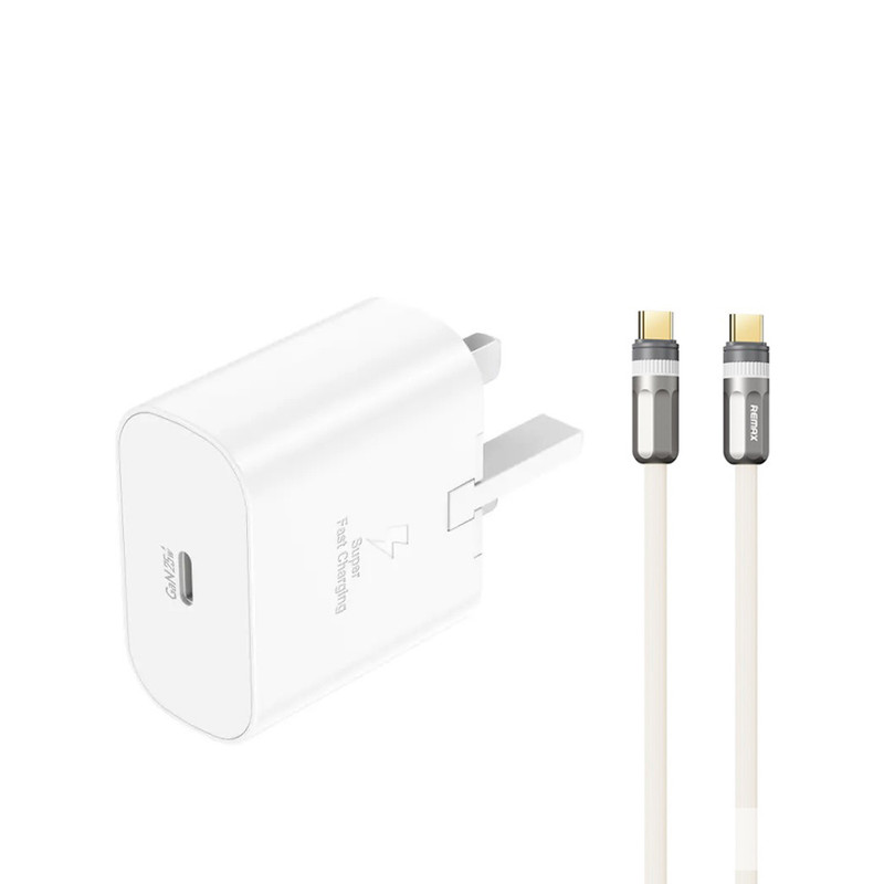 شارژر دیواری 25 وات فوننگ مدل UK025 به همراه کابل تبدیل USB-C
