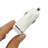 شارژر فندکی 30 وات ارلدام مدل ES-125 به همراه کابل تبدیل USB به USB-C / microUSB