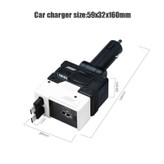 شارژر فندکی 66 وات 4 پورت کالوس مدل Car07 4in1