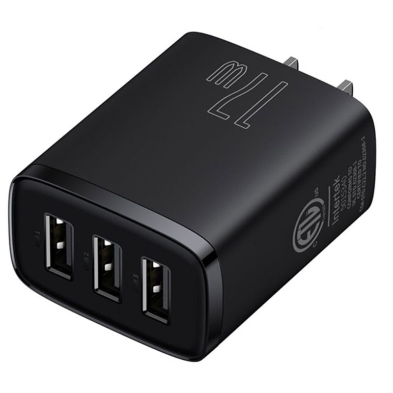 شارژر دیواری 17 وات  بیسوس مدل 3PORT CN