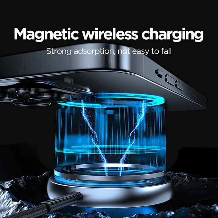شارژر بیسیم 15 وات بیسوس مدل Simple Mini4 Air Magnetic Wireless Charger
