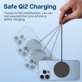 شارژر بیسیم 15 وات بیسوس مدل Simple Mini4 Air Magnetic Wireless Charger