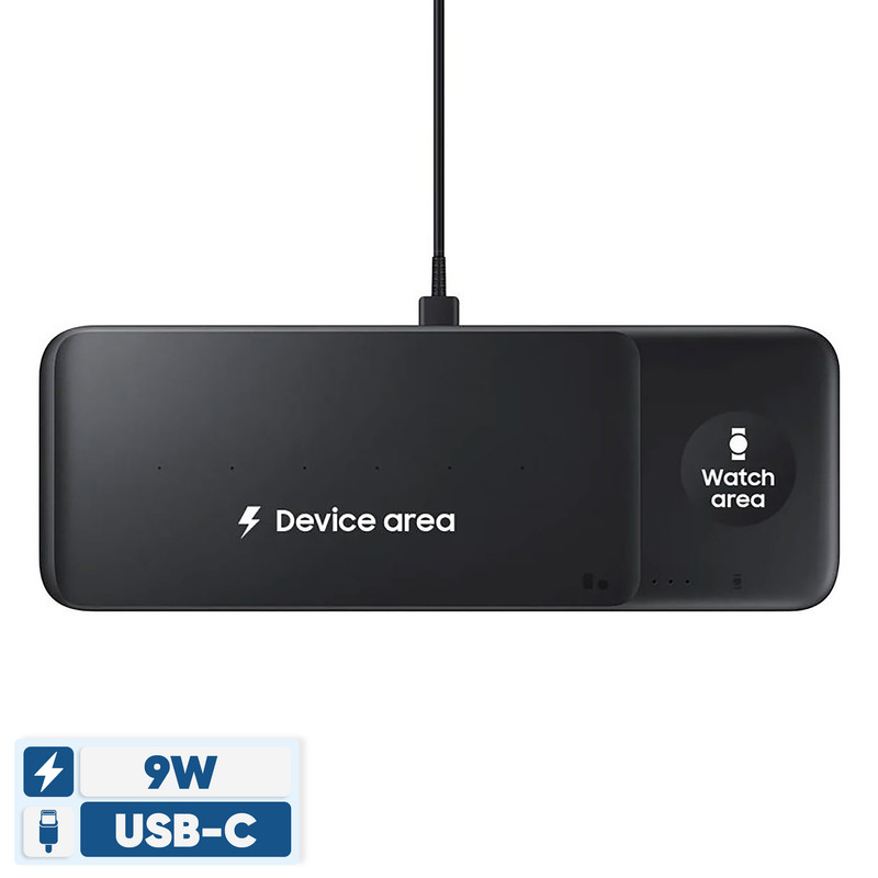 شارژر بی سیم 9 وات سامسونگ مدل Trio EP-P6300