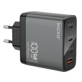 شارژر دیواری 100 وات با 4 پورت خروجی USB-C و USB-A نوکسو مدل CHN-P-3