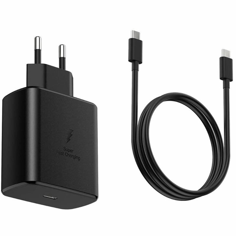 شارژر دیواری 45 وات اس ال وای مدل  GALAXY S23 ULTRA SUPER FAST CHARGING 2  به همراه کابل تبدیل USB-C
