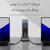 شارژ رومیزی 660 وات 8 پورت مدل WLX-FBL 660W