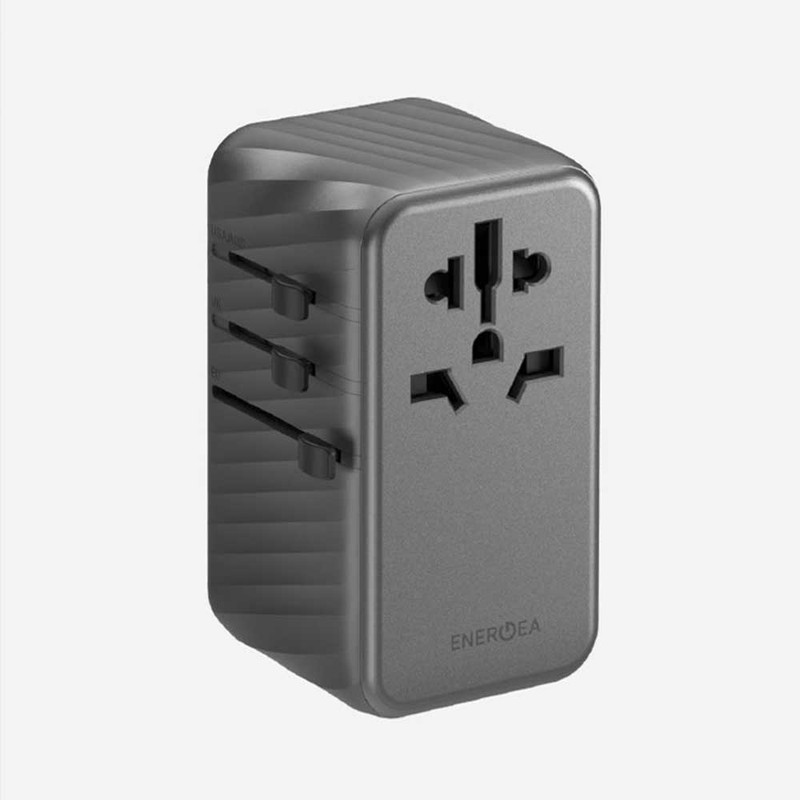 شارژر دیواری 120 وات انرژیا مدل TravelWorld Adapter GaN120