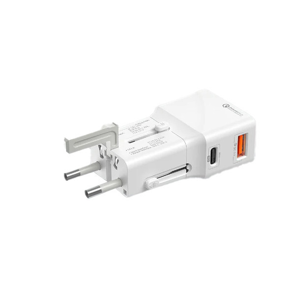 شارژر دیواری 20 وات پرومیت مدل TRIPLUG-PD20.W