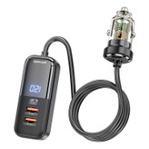 شارژر فندکی 120 وات 4 پورت پرودو مدل PD-120TMCC