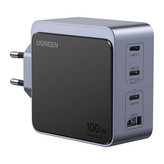 شارژر دیواری 100 وات با سه پورت USB-C و یک پورت USB-A یوگرین مدل X565 کد 35043