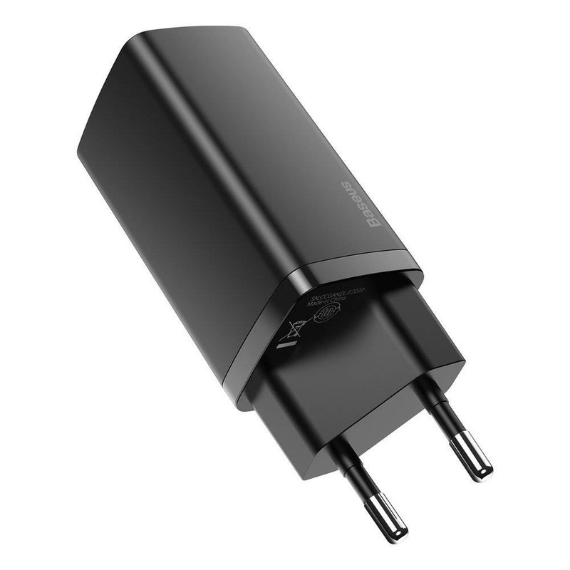 شارژر دیواری 65 وات باسئوس مدل Gan 2 Lite CCGAN2L-B01