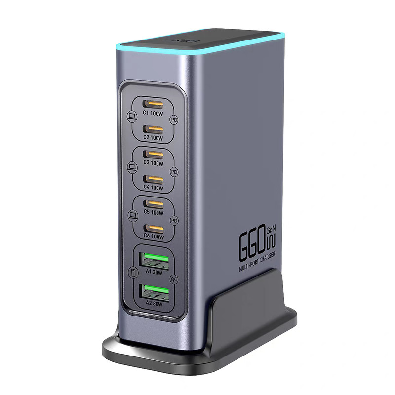 شارژ رومیزی فکسیت 660 وات 8 پورت مدل WLX-FBL 660W