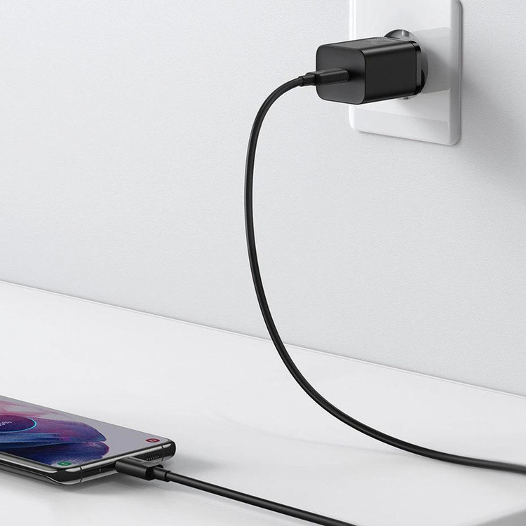 شارژر دیواری باسئوس مدل Super SI tzccsup-l01 به همراه کابل USB-C