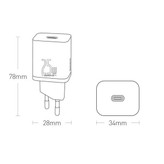 شارژر دیواری باسئوس مدل Super SI tzccsup-l01 به همراه کابل USB-C